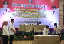 Pemprov Lampung dan Pemkab/Pemkot Lakukan Penandatanganan Komitmen Bersama Dukung Program Desa Berjaya