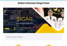 Pemprov Lampung Luncurkan Aplikasi Informasi Harga Bahan Pokok Harian