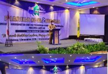 Wagub Lampung Lantik Pengurus Koordinator Cabang (PMII) Lampung Masa Khidmat 2019/2021