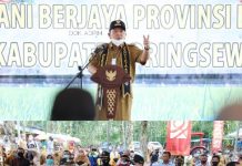 Gubernur Arinal Launching Implementasi Program Kartu Petani Berjaya di Pringsewu, Bupati Sujadi Siap Wujudkan Petani yang Berjaya