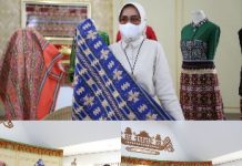 Tenun Lampung Asal Tanggamus, Jadi Icon Lampung Craft 2021