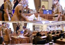 Penandatanganan Perjanjian Kinerja Tahun 2021 Pejabat Pimpinan Tinggi di Lingkungan Pemerintah Provinsi Lampung