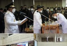 Gubernur Lampung Arinal Djunaidi Lantik 7 Kepala Daerah Hasil Pilkada 2020