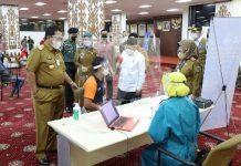 Kunjungan Wapres K.H. Ma’ruf Amin, Pelaksanaan Tahapan Vaksinasi di Lampung Dinilai Wapres Sangat Baik