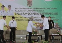 Musrenbang RKPD Lampung Tengah 2022 Chusnunia Program Pertanian Disinergikan dengan Kartu Petani Berjaya