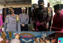 Kapolres Lampung Utara resmikan taman bacaan anak yayasan Kemala Bhayangkari