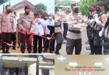 Kunker Kapolda Lampung ke Polres Lampung Utara sekaligus resmikan lapangan tembak “99 shooting range”