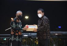 Pisah Sambut Danrem 043/Gatam Brigjen TNI Toto Jumariono,Selamat Bertugas kepada Brigjen TNI Drajad Brima Yoga