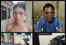 Dua orang pelaku Curat sepeda motor di Ringkus Polsek Kotabumi Utara
