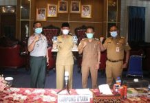 Bupati Lampung Utara Raih Dua Penghargaan Penanganan Covid-19