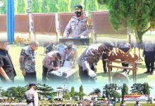 Kapolres Lampung Utara Kukuhkan 5 Polsek baru di jajarannya sekaligus melantik Kapolsek