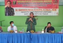 DPRD Provinsi Lampung Laksanakan Sosper di Lamtim