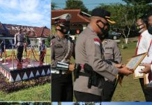 AKBP Bambang Yudho Martono, S.I.K., M,Si. Pimpin Upacara Hari Kesadaran Nasional Kabupaten Lampung Utara