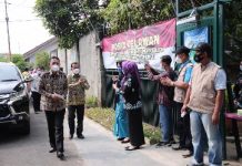 Tim Monitoring Divisi IV Adi Erlansyah Pantau Pelaksanaan PPKM dan Penanganan Covid-19 di Kota Metro