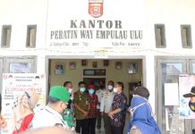 Lanjut,monitoring di Posko Kampung Tangguh Nusantara di Pekon Way Empulau Ulu Kecamatan Balik Bukit Kabupaten Lampung Barat,
