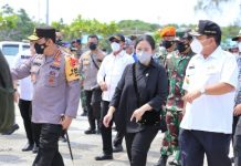 Sambut Ketua DPR RI Puan Maharani, Kapolri dan Para Menteri di Pelabuhan Bakauheni