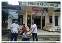 Tim ospnal Polsek Abung Timur ringkus pelaku Curas