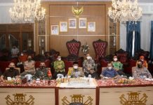 Bupati Lampung Utara Bahas tentang Pembatasan Kegiatan Keramaian dalam Upaya Mempercepat Penanggulangan Pandemi Corona Virus Disease