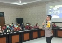 Asisten 1 Pemkab Tubaba Bersama Kapolres Menggelar Rapat Koordinasi Penerapan PPKM Mikro
