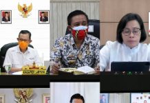 Pemprov Lampung ikuti Rapat Koordinasi Evaluasi PPKM yang dipimpin Menko Perekonomian