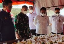 Danbrigif 4 Marinir/BS Sambut Ketua Dan Wakil Ketua 3 DPRD Provinsi Lampung
