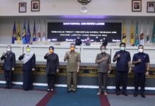 Ketua DPRD Provinsi Lampung Mingrum Gumay Membuka Rapat Paripurna