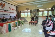 Mingrum Gumay Apresiasi Paskibraka HUT Ke- 76 RI