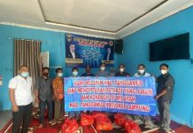 Polda Lampung bersilaturahmi dengan Persatuan Nelayan Tradisional Kab. Tanggamus