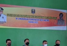 Kabag Kepegawaian Welly Adi Wantara Hadiri Sosialisasi Peraturan Kepegawaian Bagi PNS Guru