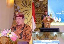 Gubernur Sampaikan 3 Sub Sektor Pariwisata Andalan ke Menpar dan Menkop di Pembukaan Lampung Begawi