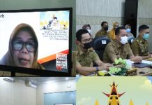 Pemprov Lampung Hadiri Rapat Evaluasi SAKIP & RB Tahun 2021