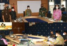 H. Budi Utomo, S.E., M.M Pimpin Musrenbang Perubahan RPJMD Kabupaten Lampung Utara Tahun 2019-2024 secara virtual