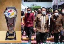 Mendes PDT Serahkan Juara Umum Teknologi Tepat Guna Nasional Langsung Kepada Gubernur Lampung
