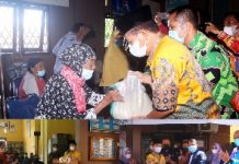 HUT Karang Taruna Lampung Utara ke 61 Laksanakan Kegiatan Bakti Sosial dan Vaksinasi Covid 19