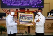 Kabupaten Lampung Utara Mengajukan Usulan Pembentukan BNNK kepada Badan Narkotika Nasional (BNN)