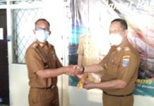 Dinsos Kota Metro Gelar Sertijab dari Kadis yang lama ke Kadis yang Baru