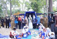 Ketua TP PKK Lampung Riana Sari Lakukan Berbagai Kegiatan di Waykanan
