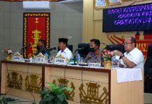 Rapat Koordinasi Percepatan Pelaksanaan Vaksinasi Covid-19 Kabupaten Lampung Utara