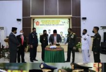 HUT ke-76 TNI, Gubernur Arinal Minta TNI dan Polri Terus Kawal Ekonomi Masa Pandemi Covid-19