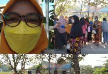 TP PKK Kelurahan Ganjar Asri Kota Metro Mengadakan kegiatan Baksos di jum’at berkah