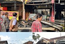 Walikota Metro Wahdi Siradjuddin Tinjau Lokasi Usai Kebakaran