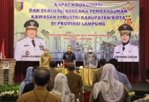 Gubernur Arinal Dorong Pembangunan Kawasan lndustri di 4 Kabupaten di Lampung