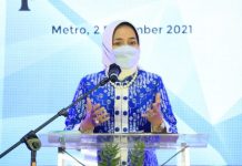 Ketua TP PKK Provinsi Lampung Lakukan Kunjungan Kerja Dan Pembinaan Organisasi Di Kota Metro