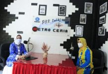 Riana Sari Arinal Resmikan Podcast TP PKK Kota Metro