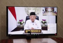 Pemprov Lampung Hadiri Acara Komitmen Percepatan Stunting dengan Wapres KH Ma’ruf Amin