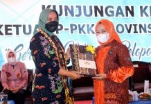 H. Budi Utomo, S.E., M.M., mengucapkan terima kasih,Kunker Ketua TP-PKK Provinsi Lampung dan Jajaranya di Lampung Utara