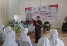 Mingrum Gumay:Sosialisasi Pembinaan Idiologi Pancasila&Wawasan Kebangsaan