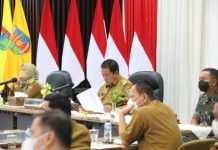 Tindaklanjuti Arahan Presiden,Jajaran Forkopimda Antisipatif Bila Varian Omicron Masuk ke Provinsi Lampung