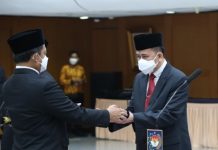 Mendagri Lantik Agus Fatoni, Putra Lampung, Sebagai Dirjen Keuangan Daerah