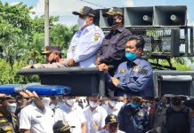 Ketua DPRD Provinsi Lampung Mingrum Gumay Temui Mahasiswa dalam Menyampaikan Aspirasi